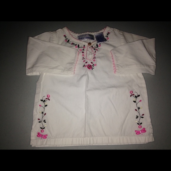 Long sleeved Floral Blouse - Picture 2 of 3